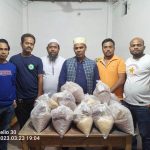 ঐক্যবদ্ধ সমাজ গড়ি সামাজিক সংগঠনের উদ্যোগে ইফতার সামগ্রিক বিতরণ